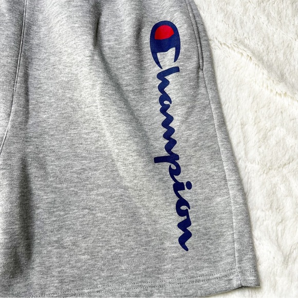 Champion Logo Activewear Sweat Shorts 7” in Grey Men’s Sz 2XL - Picture 3 of 7